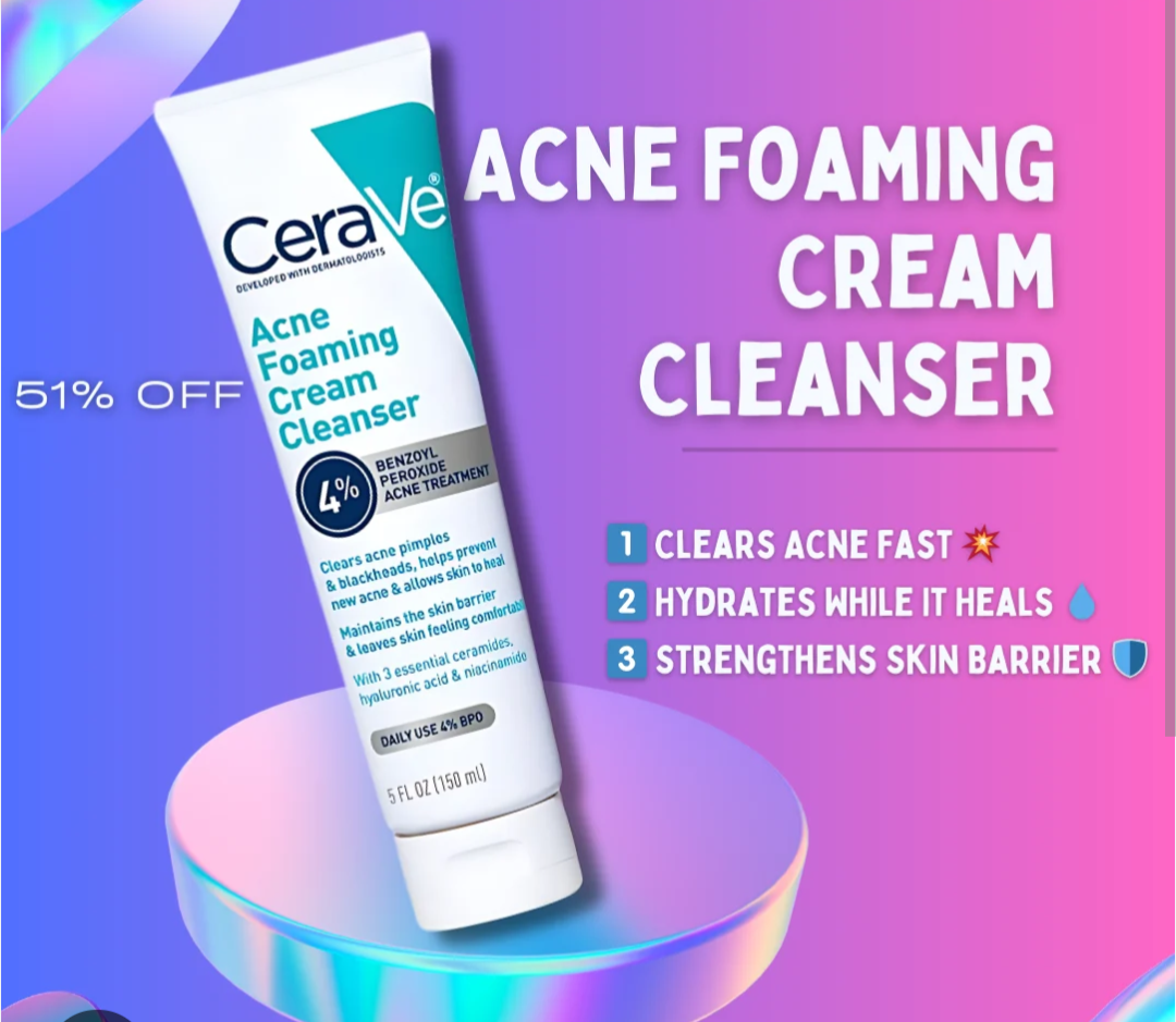 Facial care 1 piece (By Cera Ve)