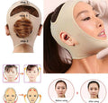 Face Slimming Mask For Double Chin Breathable V Shape Lifting Belt Anti Wrinkle Facial Slimmer For Women