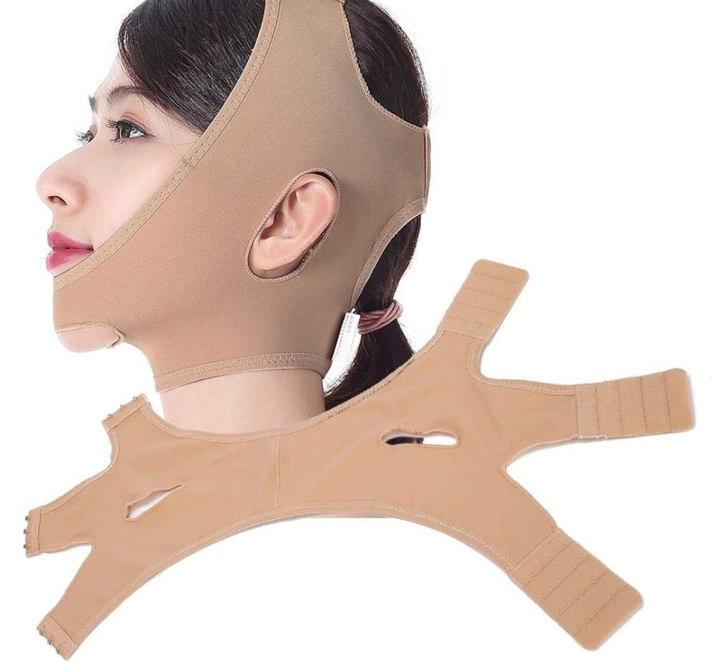 Face Slimming Mask For Double Chin Breathable V Shape Lifting Belt Anti Wrinkle Facial Slimmer For Women